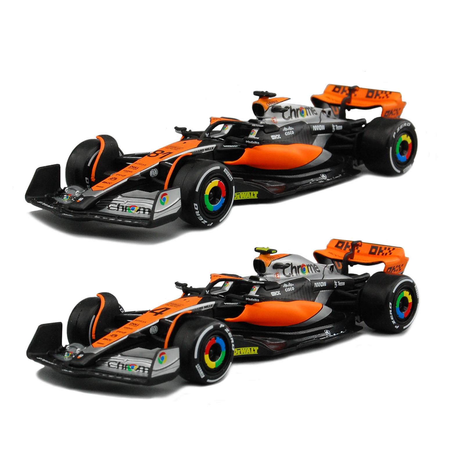 Amazon.co.jp: Bburago 1/43スケール F1モデルカーキット 2個セット 