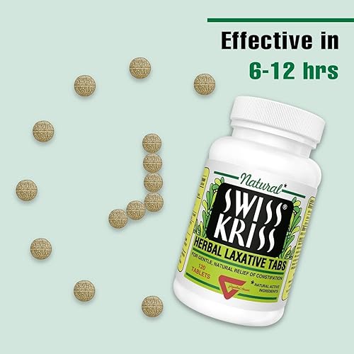 Miniatura 3 de Swiss Kriss Herbal Laxative Tablets 120 ea