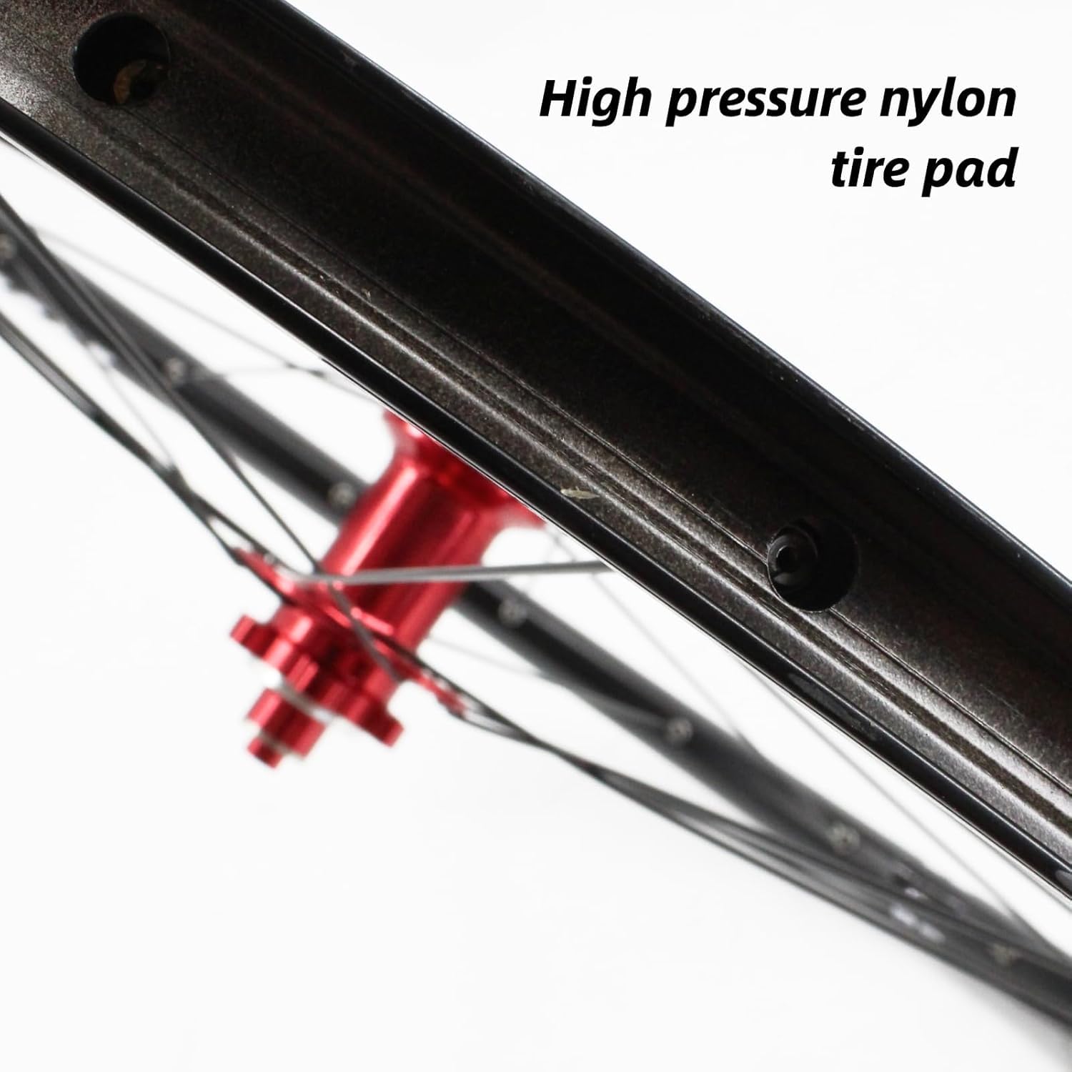 26/27,5/29" Fahrrad Laufradsatz, 32H Aluminiumlegierung Scheibenbremse für MTB Laufräder, 8-11 Gang Casstte Naben, Rot