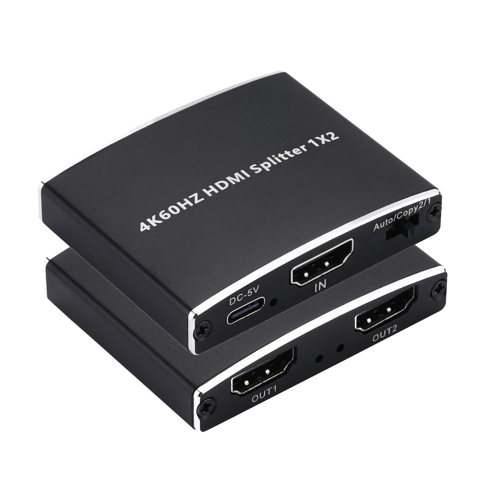 Divisor HDMI 2.0b 4K 60Hz con soporte HDR de 18 Gbps para duplicar pantalla de PS5 8