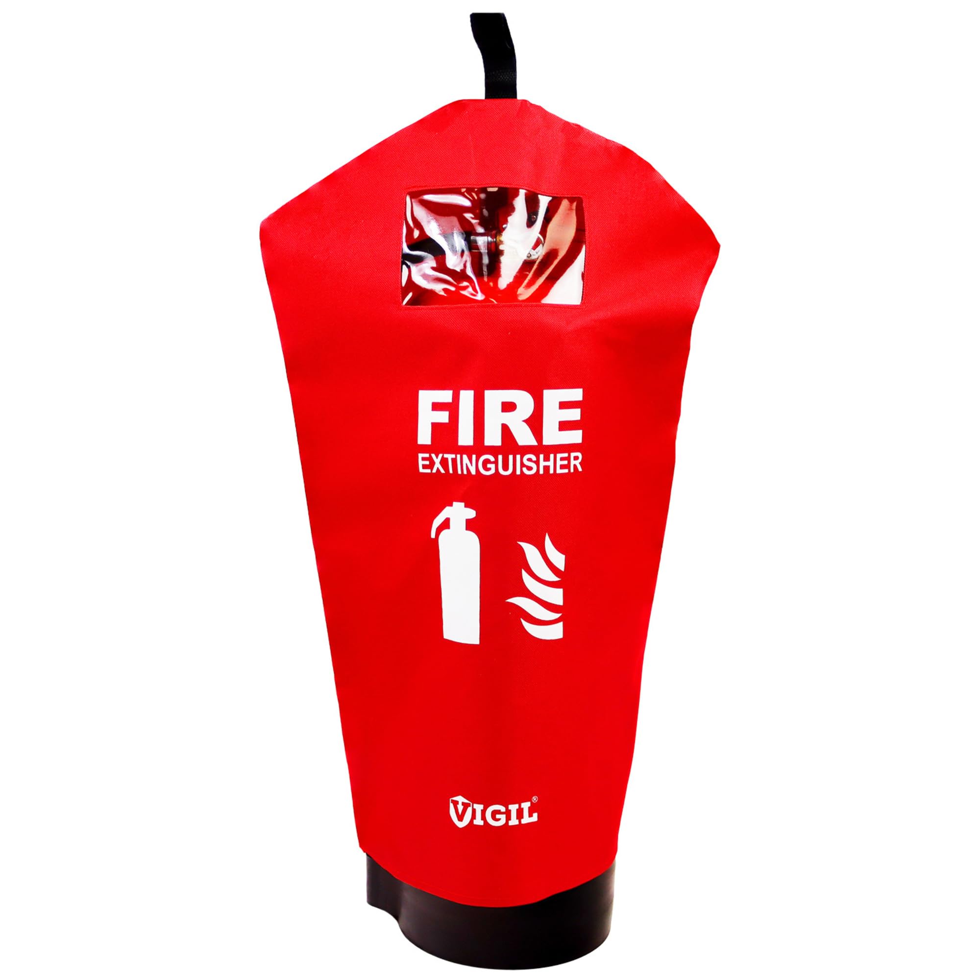 Vigil Fire Extinguisher Cover with Square Window - Large - 650 x 360mm