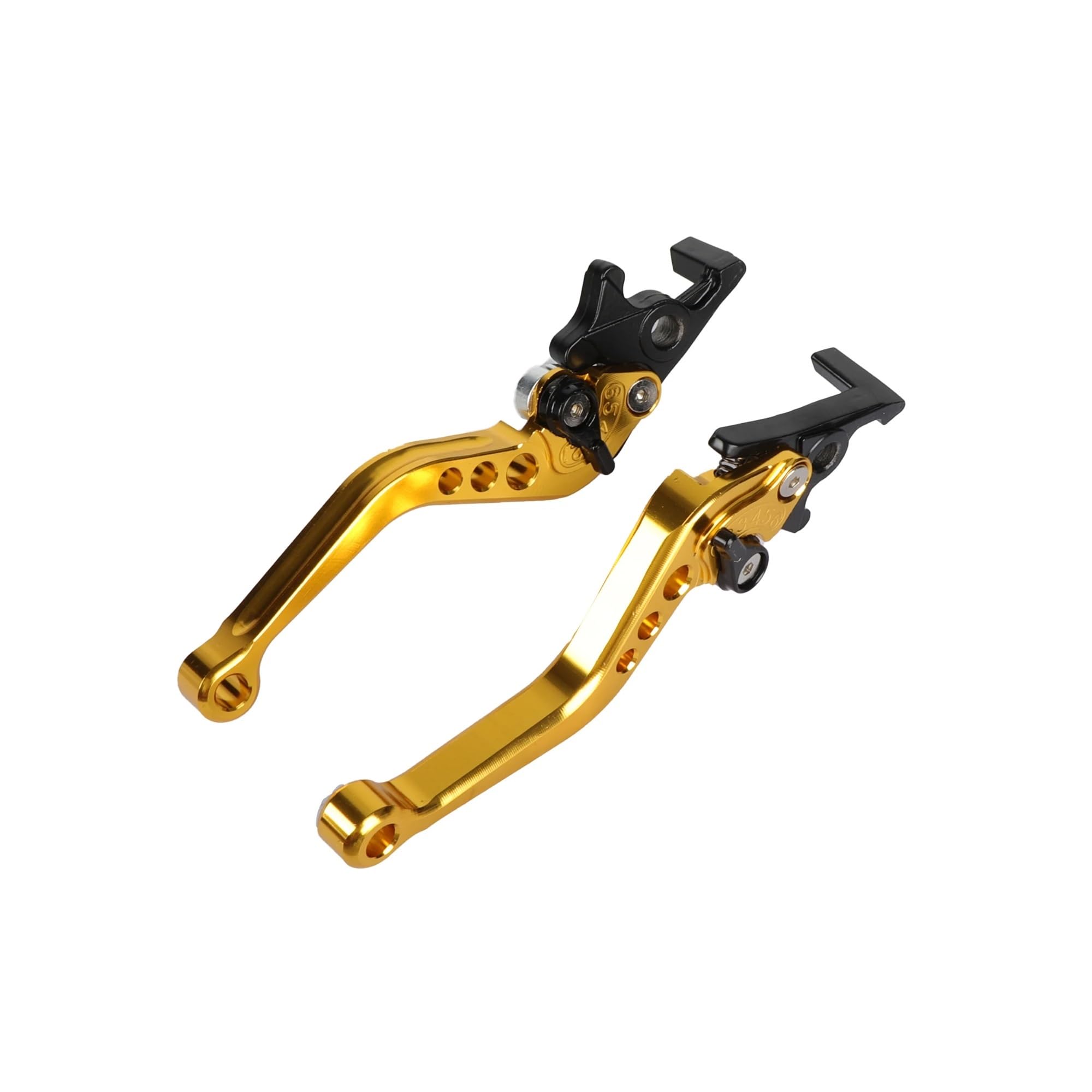 Ywqjiopm G Motorcycle Brake Clutch Lever Motorcycle Double Disc Brake Universal Double Disc Brake Handle Lever Motorbike Modification Accessories Brake Lever