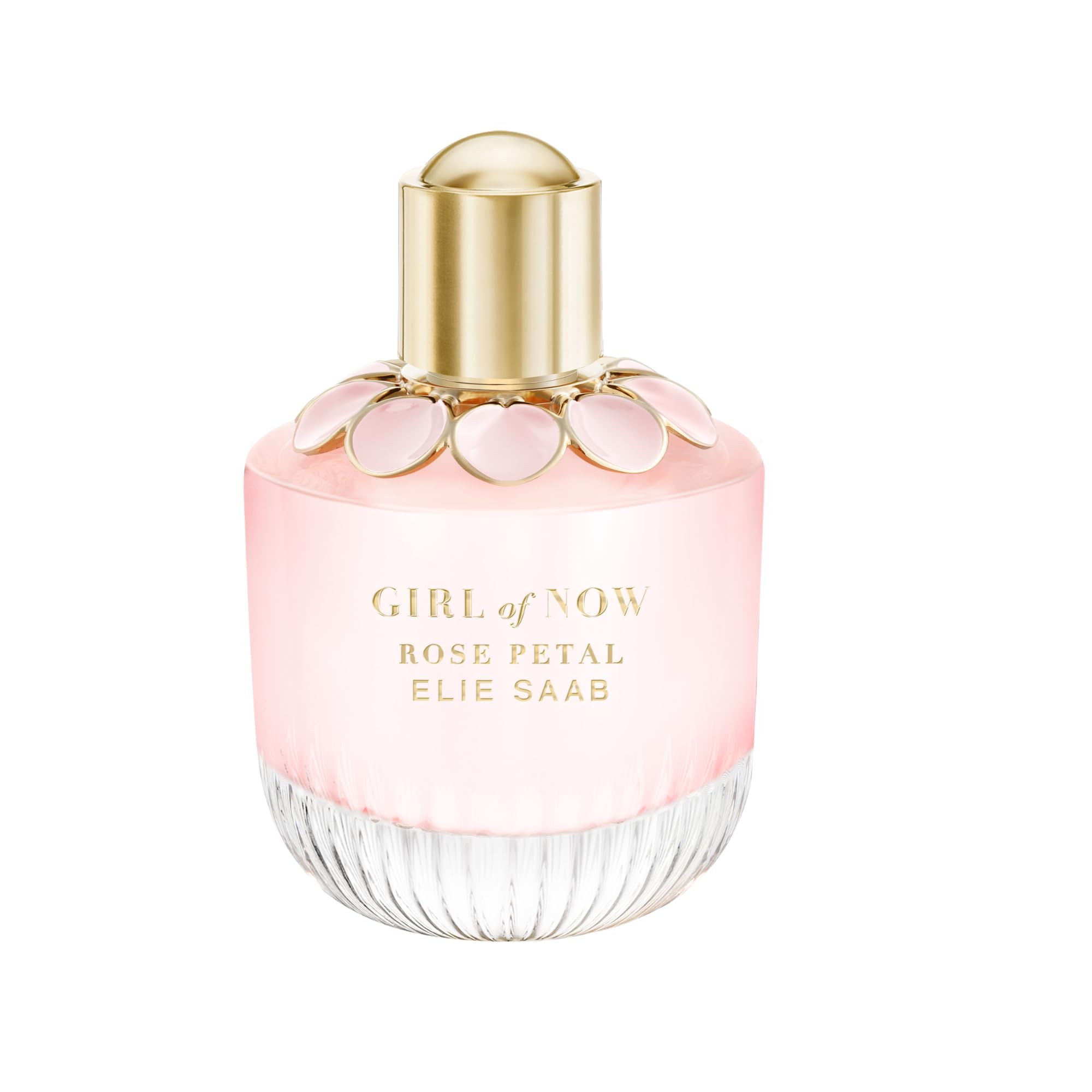 Elie Saab Girl of Now Rose Petal 90 ml – Eau de Parfum – Frauen Parfüm – Fruchtig-floraler Duft – Fruchtige und Florale Noten – Transparenter Glasflakon