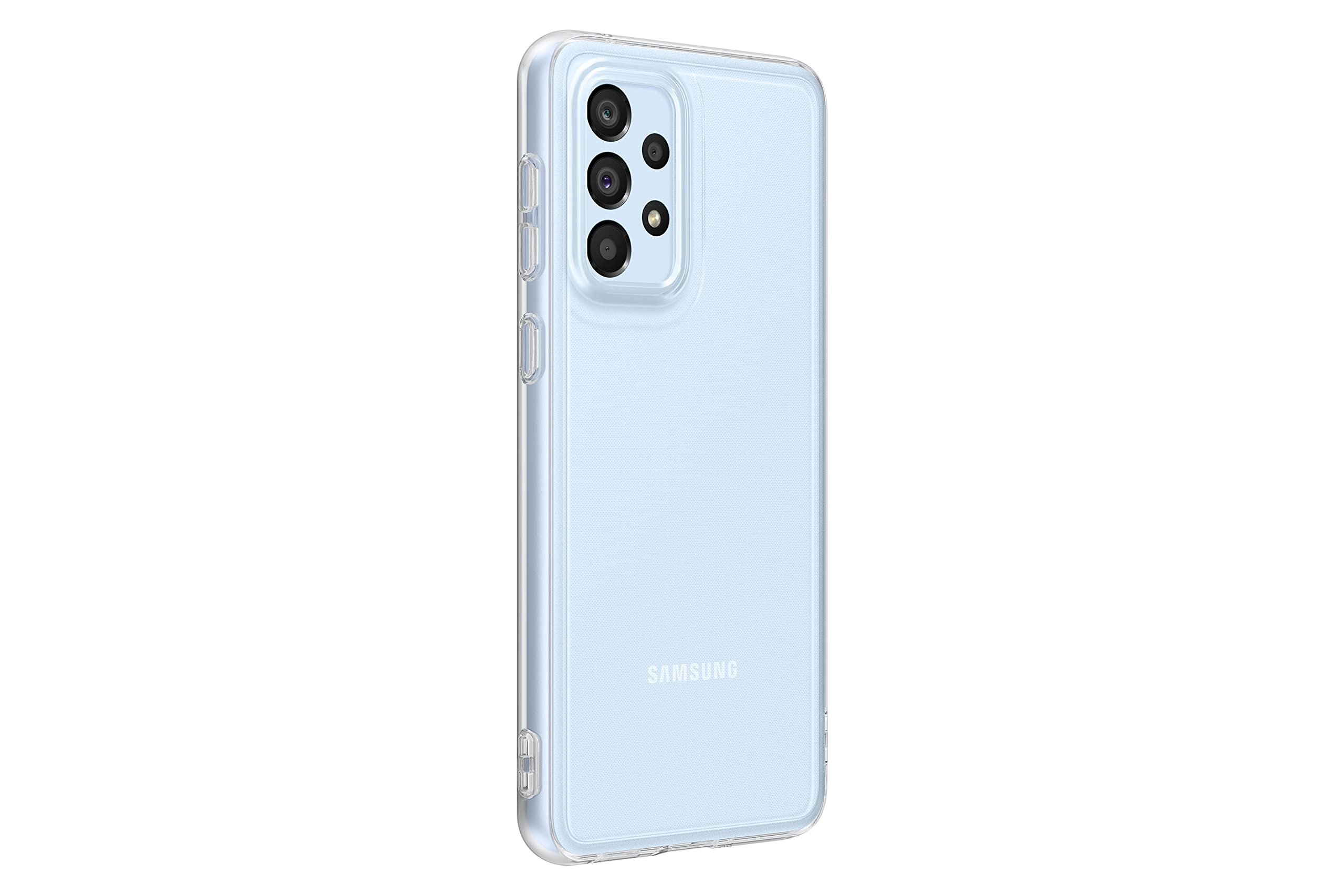 Samsung Soft Clear Cover custodia morbida per Galaxy A33 5G, Trasparente