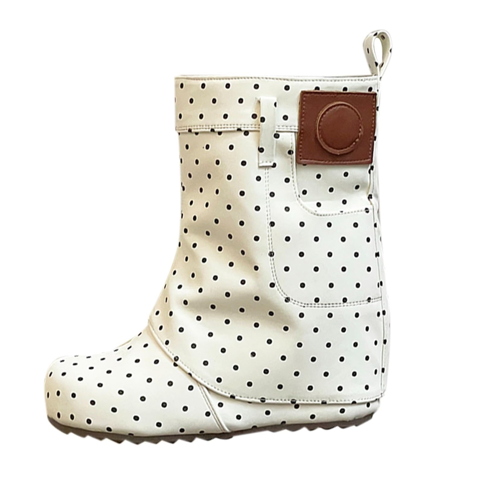 Botas de Agua Mujer Negras Botines Casuales Cómodas Elegante Boots Women
