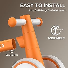 SEREED Baby Balance Bike for 1 Year Old Boys Girls 12-24 Month Toddler Balance Bike, 4 Wheels Toddler First Bike, First Birthday Gifts