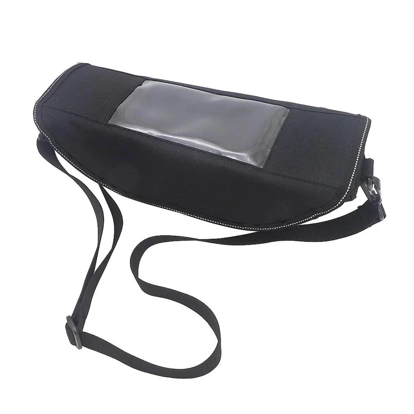 Borsa Manubrio Grip per EXC EXC-F XC-W TPI Six Days 2020 2021 2022 Borsa da Manubrio per Moto Borsa da Viaggio per Manubrio Impermeabile(Black with Logo)