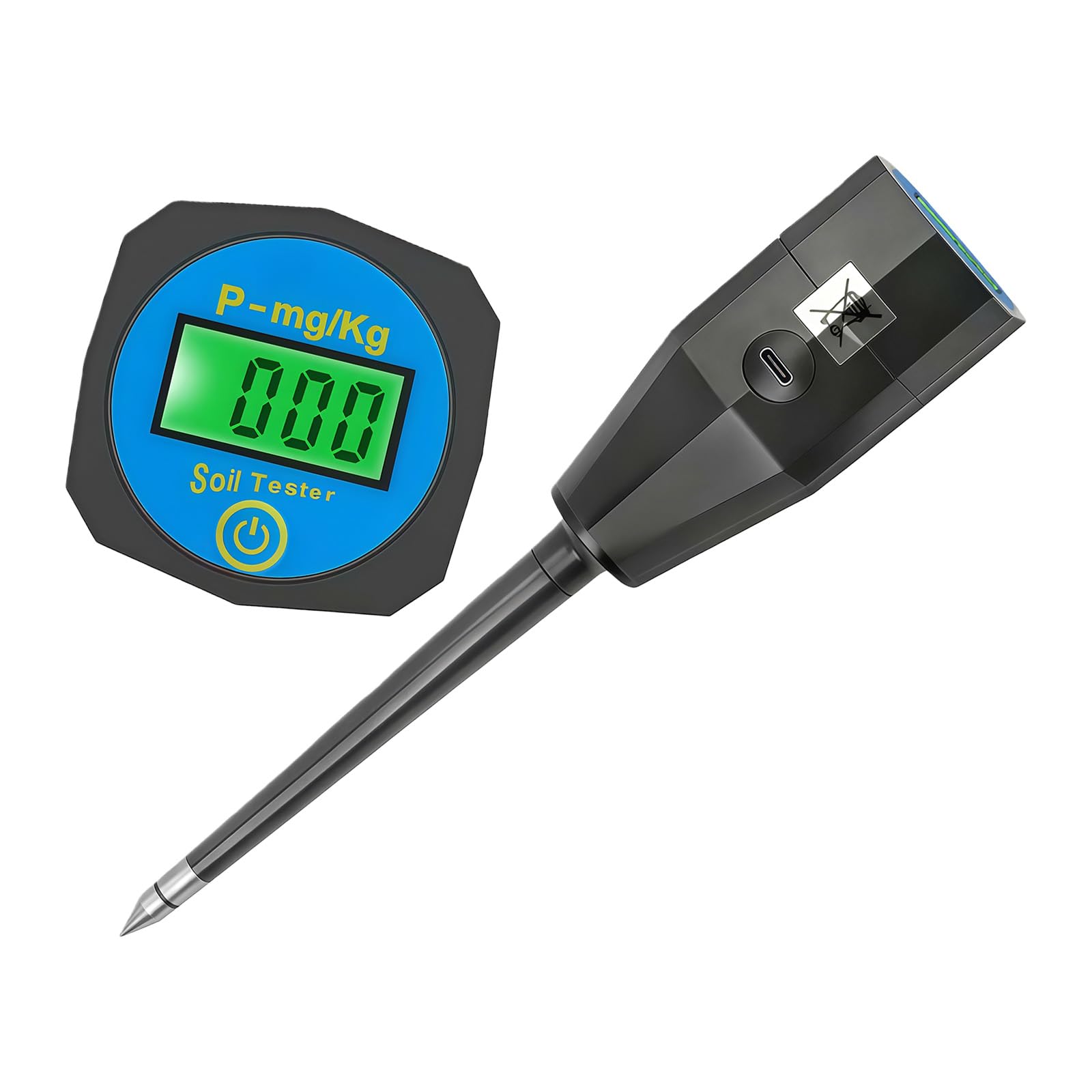 Fromceo Phosphorus Efficient Soil Potassium Measurement Tool Usb C Charging Tester Detectors For Accurate Result Npk Tester