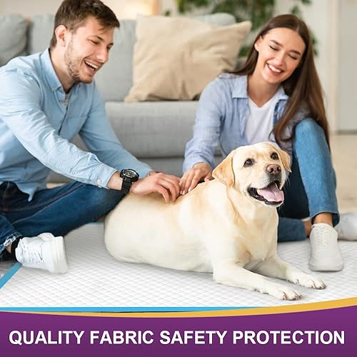Miniatura 2 de IMMCUTE Almohadillas extragrandes para orina de perro de 36 x 36 pulgadas, 30 unidades, almohadillas de entrenamiento para orina de cachorros, súper