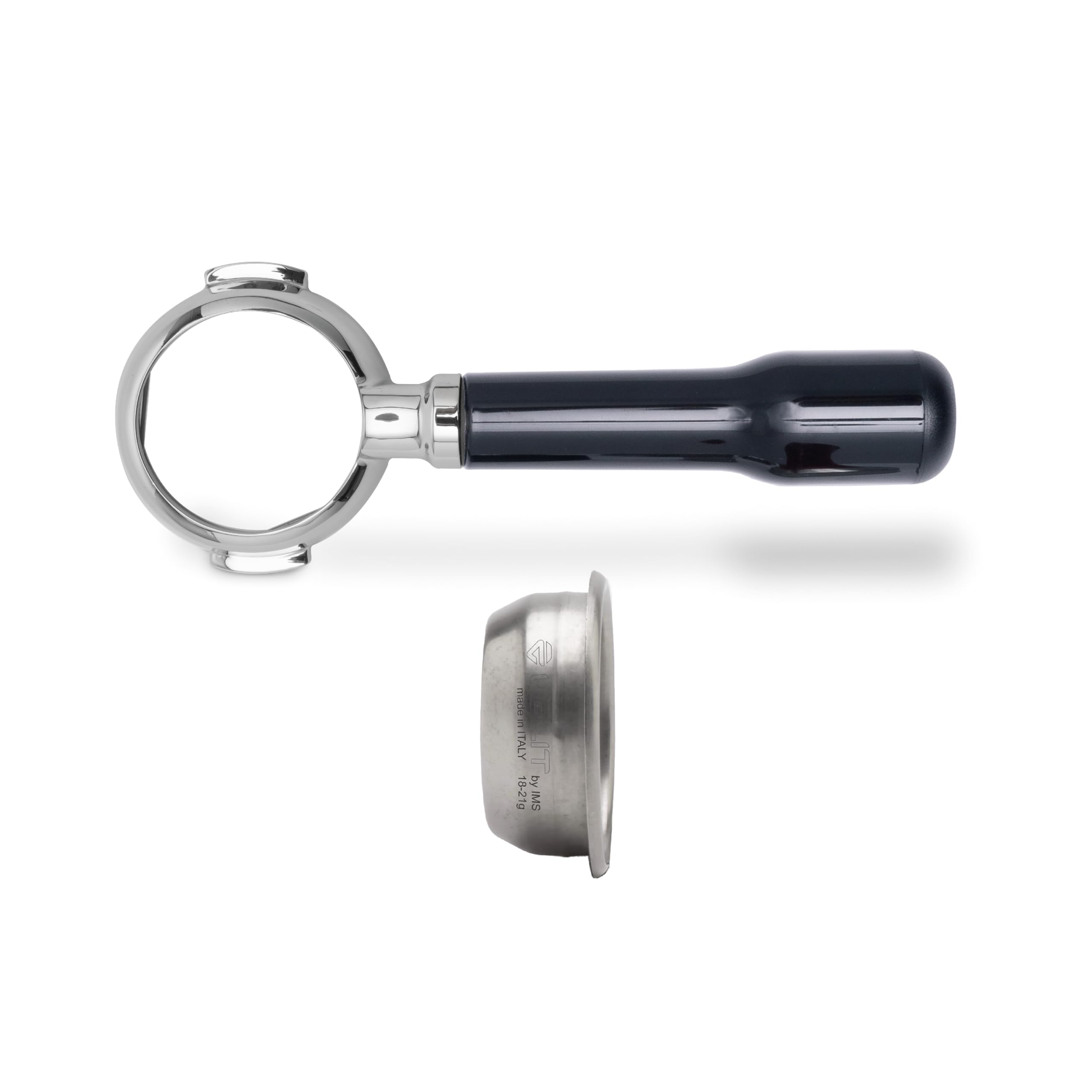 LELIT58 bottomless filterholder with classic handle