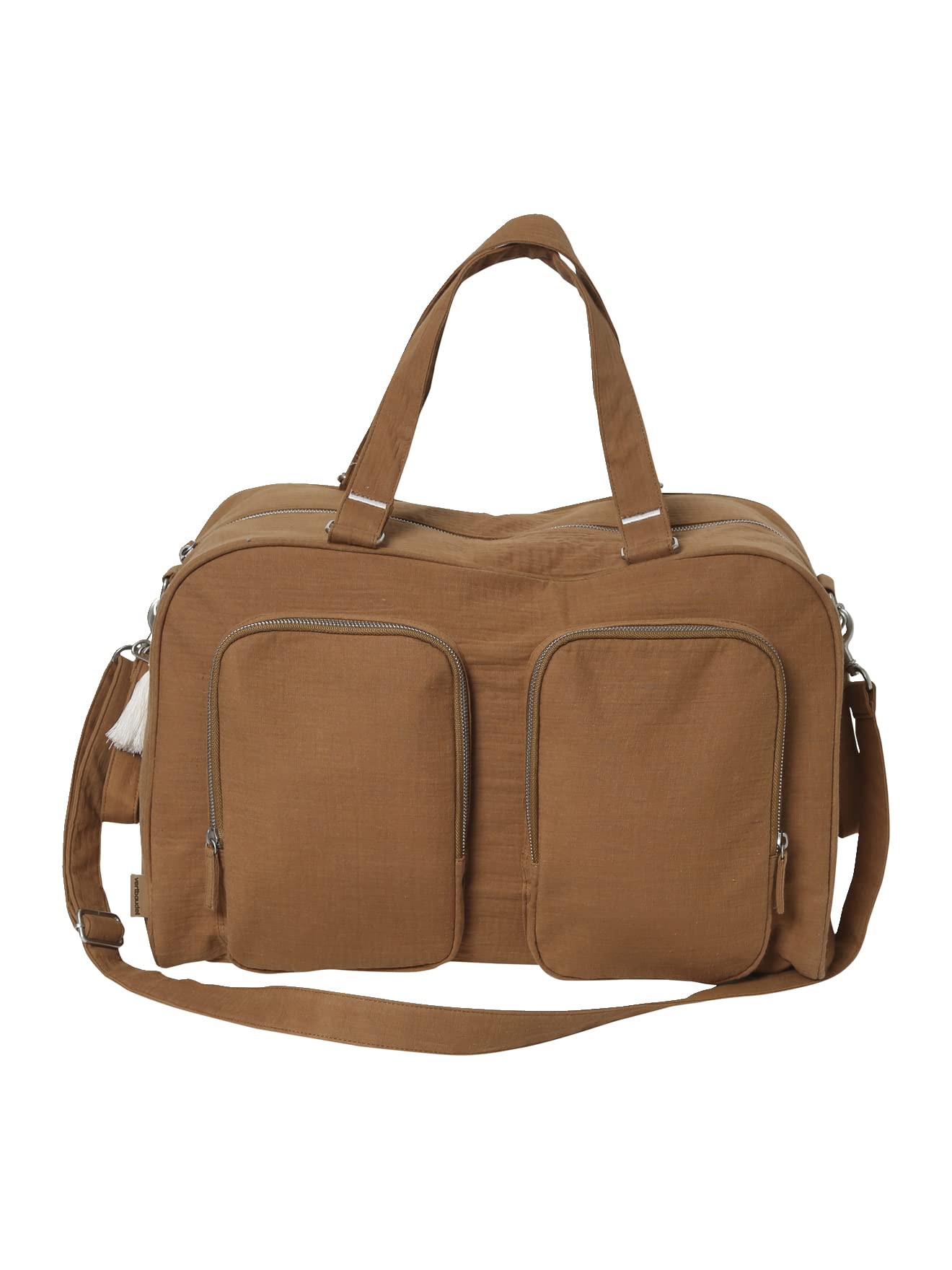 VERTBAUDET Sac à langer multipoches en gaze de coton Family L