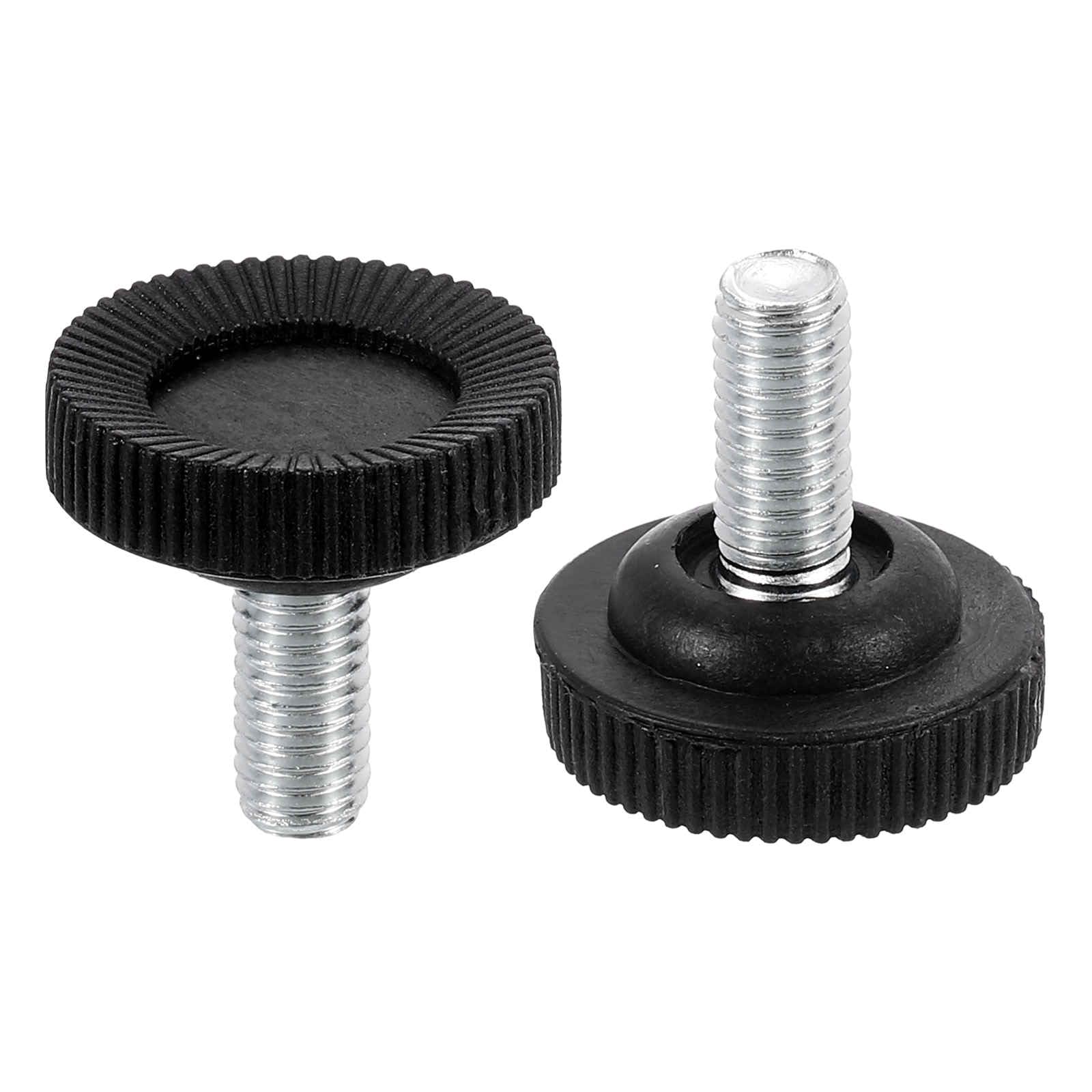DTGN M8x16x28mm(DxLxOD) Screw on Furniture Glide Leveling Feet, 24Pack, Good for Furniture