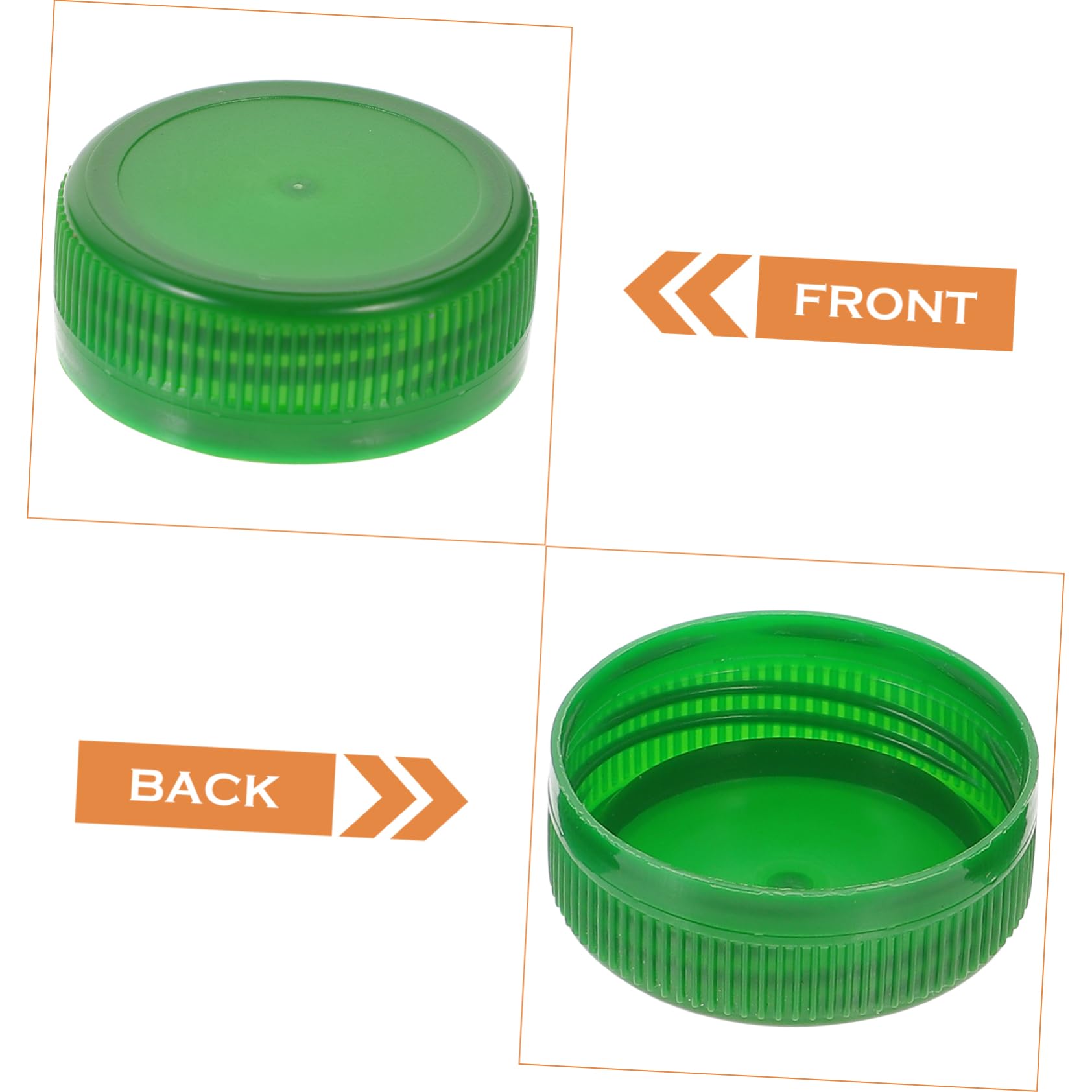 Amazon.co.jp: CATIEBYE 100個プラスチックボトルキャップ 手作り工作