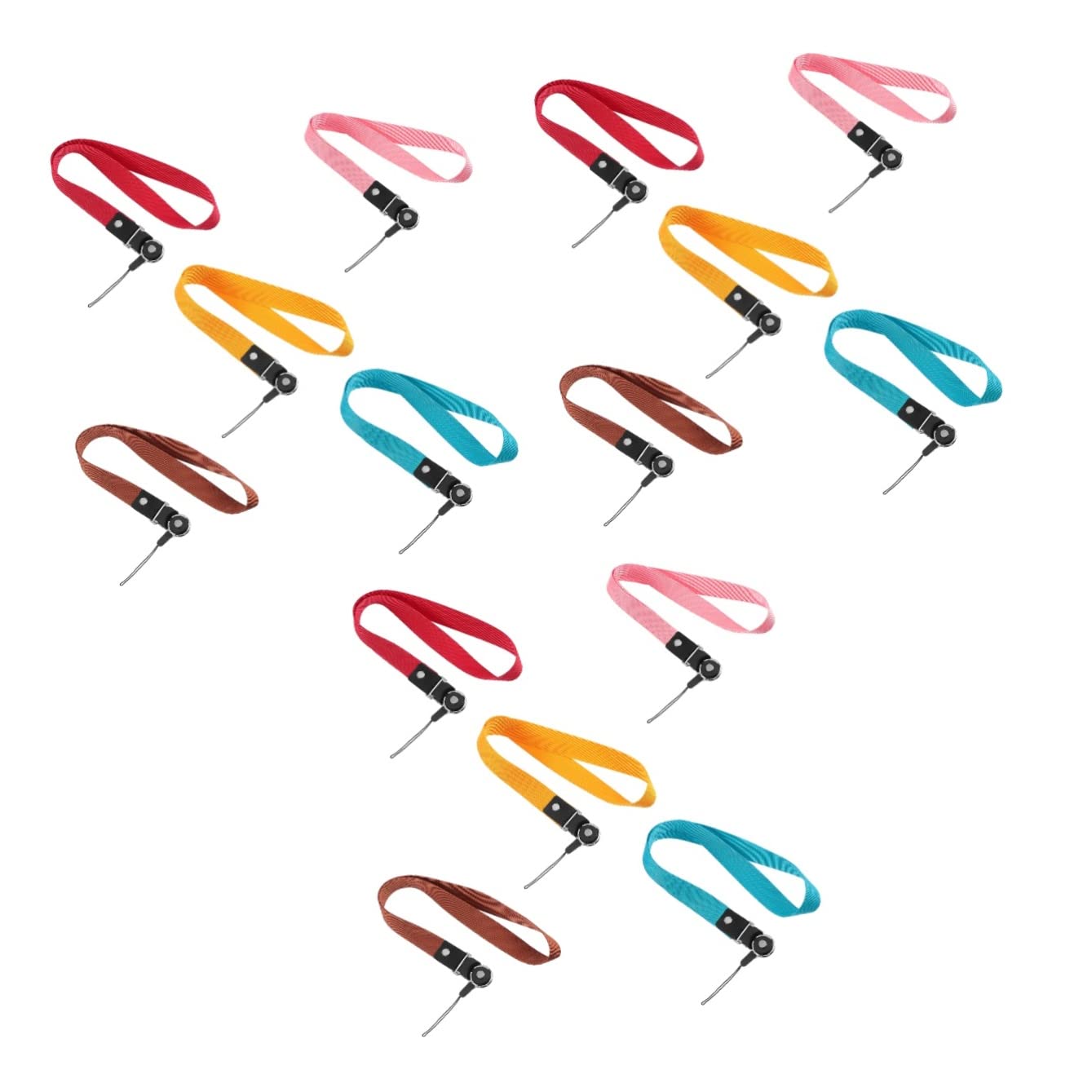 Gatuida 18piezas Lanyards Para Teléfonos Móviles De Cuerdas Antideslizantes Para Colgar Prácticos Accesorios Para Ciclismo y Senderismo Diseño Desmontable y Conveniente