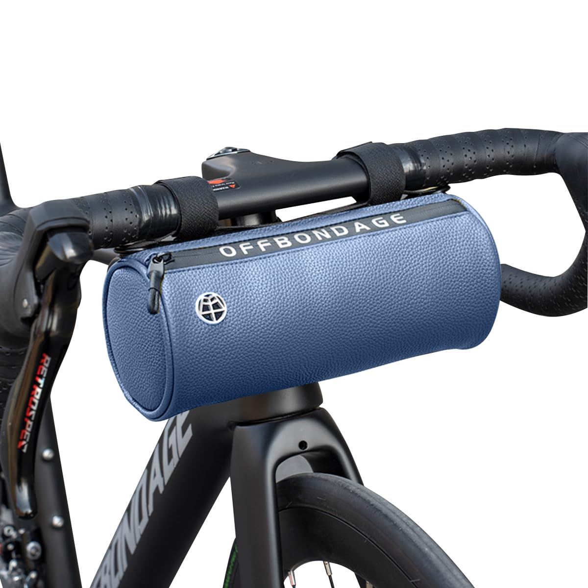 OLYSPM Fahrradtasche,Lenkertasche Fahrrad,Fahrradtaschen mit 3 Klebebändern zum Befestigen am Lenker,Rahmen,Unter dem Sitz,Fahrradtasche Lenker für
