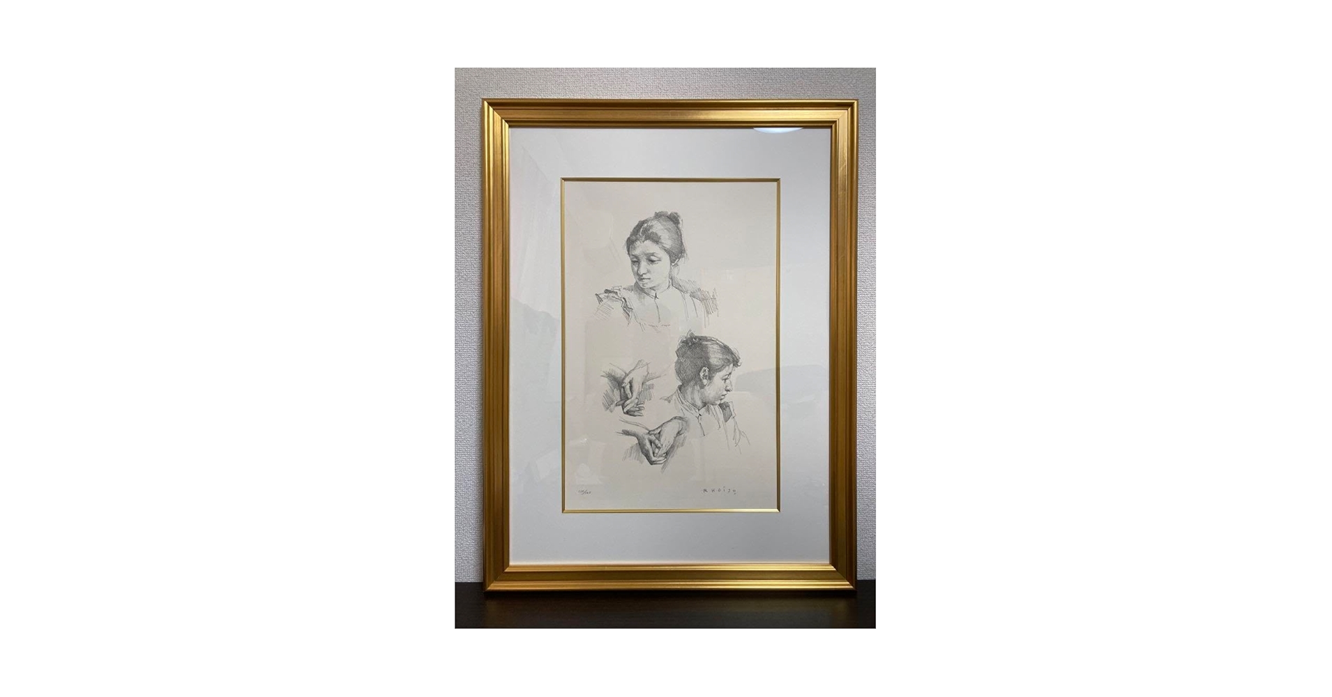 ◉真作保証◉洋画家・小磯良平・リトグラフ◉椿と洋蘭◉限定150部◉美品◉ ◉真作保証◉洋画家・小磯良平・リトグラフ◉椿と洋蘭◉限定150