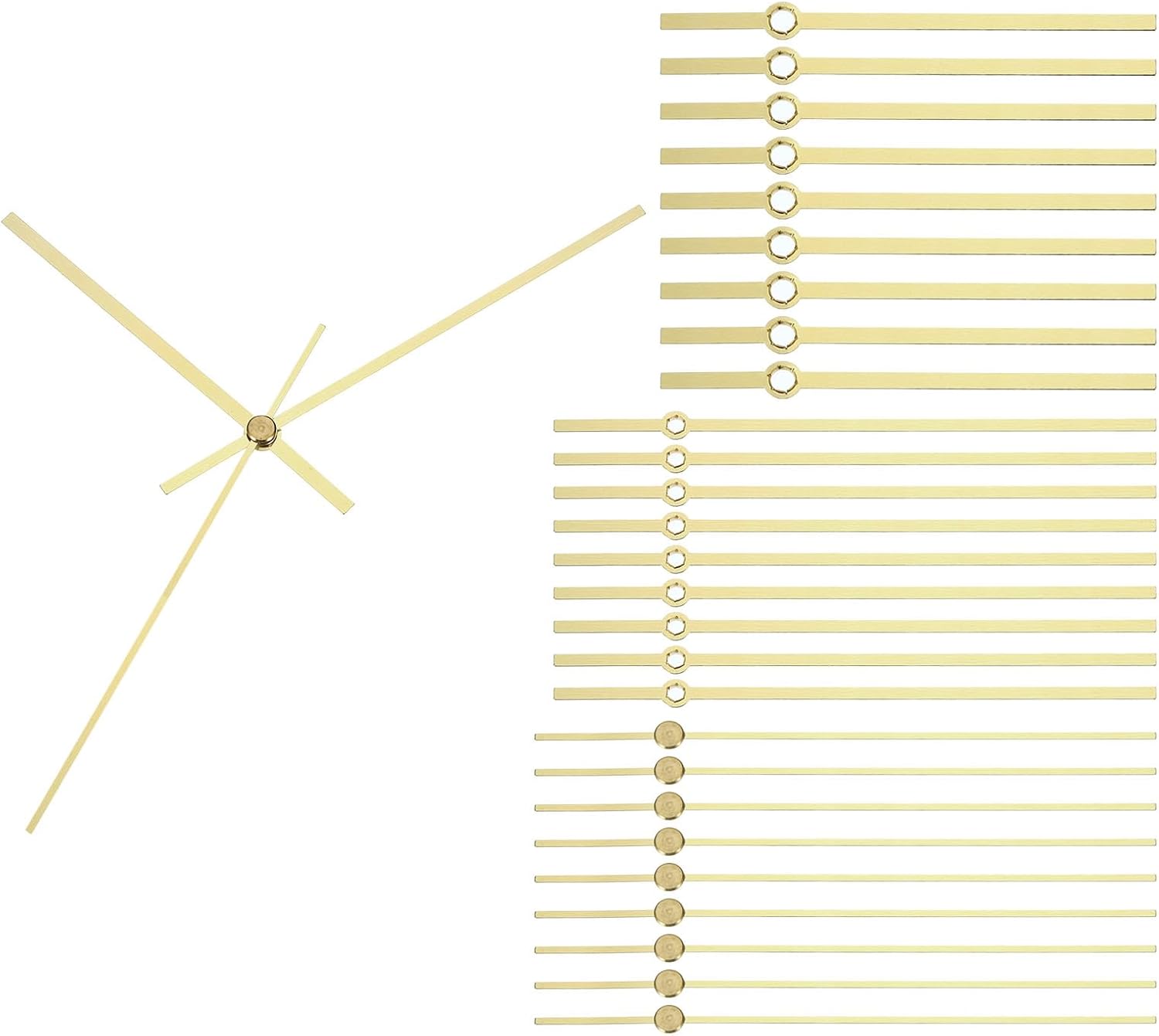 PATIKIL Replacement Clock Hands Kit, 10 Set Replacement