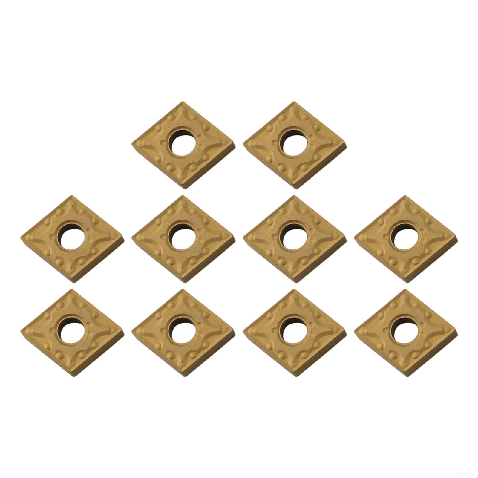 CNMG120404MA Wendeschneidplatten aus Hartmetall für PMK, hervorragend für große Schneidvorgänge, 10 Stück