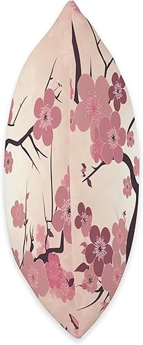 Miniatura 2 de Zen Petals Sakura Studios Enchanting Floral Whispers Captivating Cherry Blossom Art Throw Pillow, 16x16, Multicolor