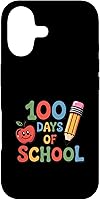 Vista 1 de 100 Days of School Cute Apple Case for iPhone 17