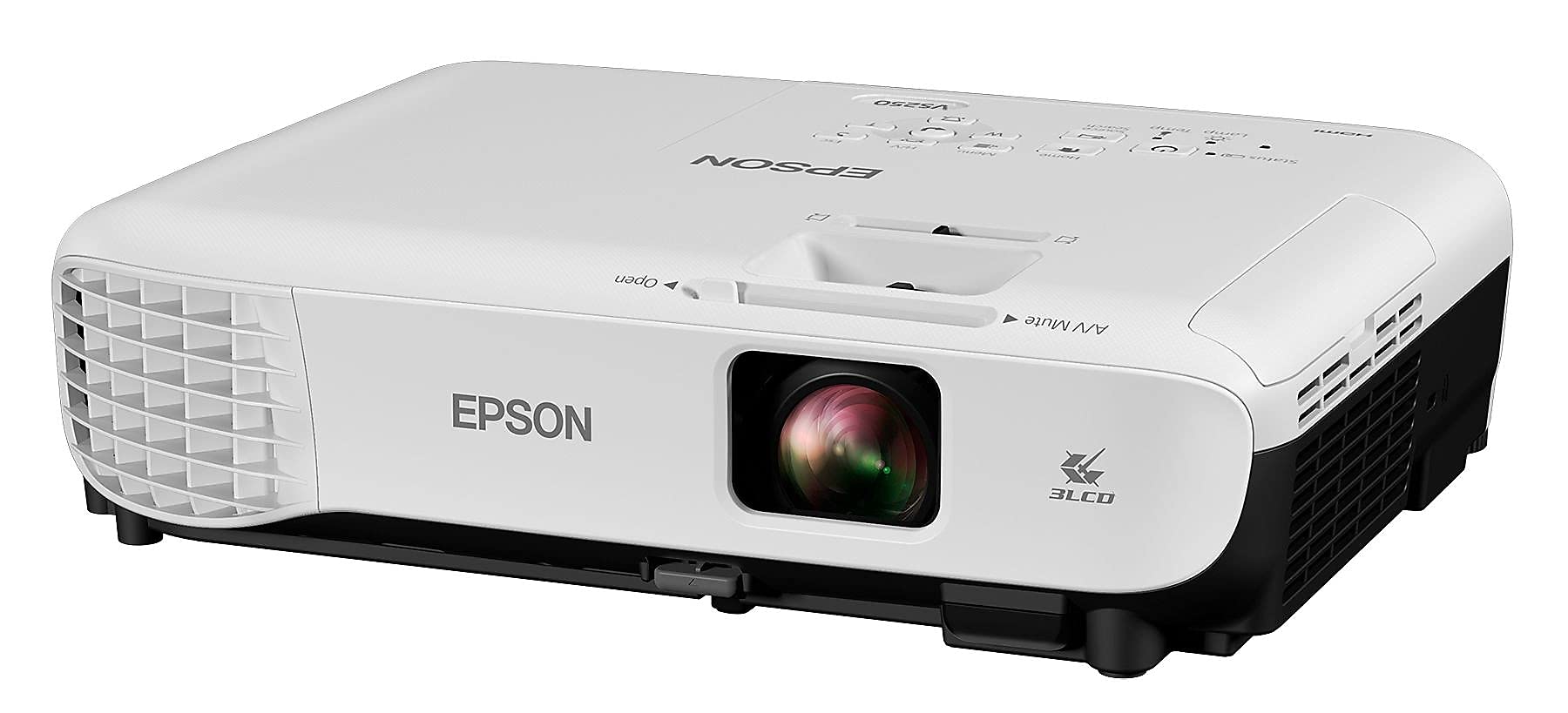 Amazon.com: Epson VS250 SVGA 3,200 Lumens Color Brightness (Color