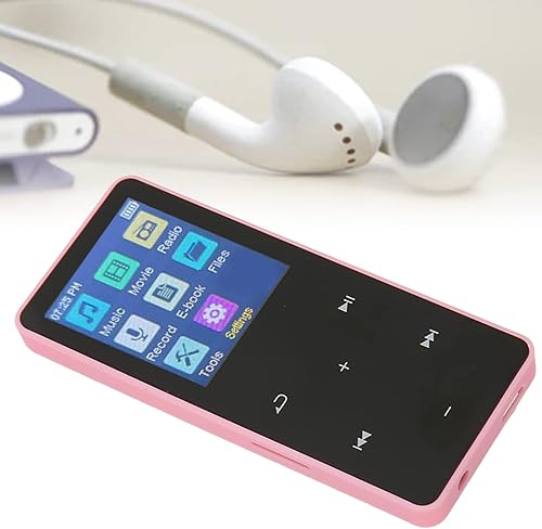 Miniatura 2 de Reproductor de MP4, reproductor MP3 de 8 GB con BT, pantalla táctil completa de 1.8 pulgadas, reproductor MP3 MP4 con altavoz, BT5.0 portátil HiFi