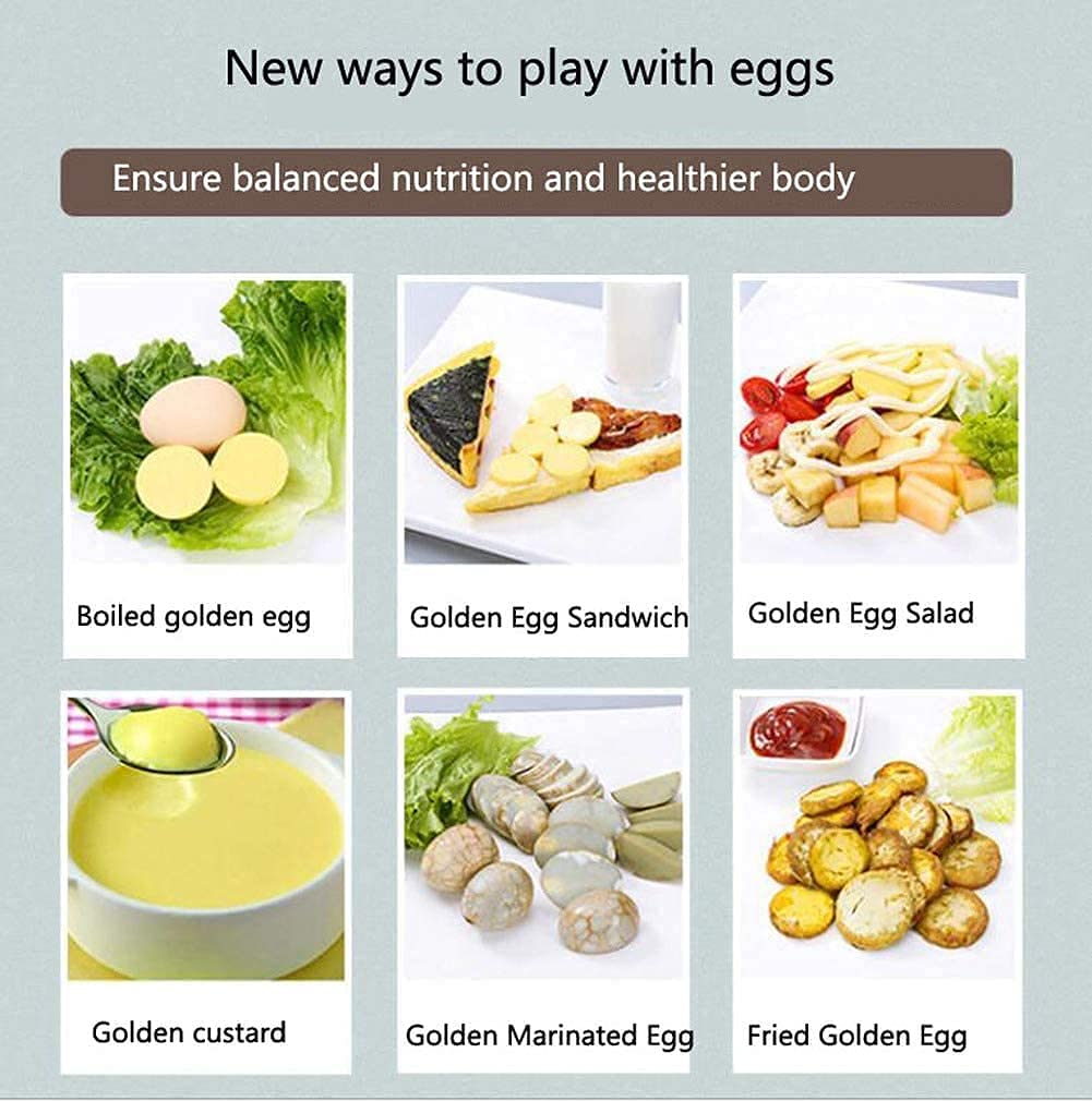 Egg Maker, Egg Scrambler Shaker Schneebesen Handbetriebene Golden Egg Maker Eier Eigelb White Mixer Küchenhelfer