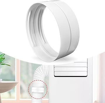 Air Conditioning Hose Extension, Universal 5.9 Inch Hose Connector | Air Conditioner Exhaust Adapter, Exhaust Hose Connector for Portable Air Conditioner A