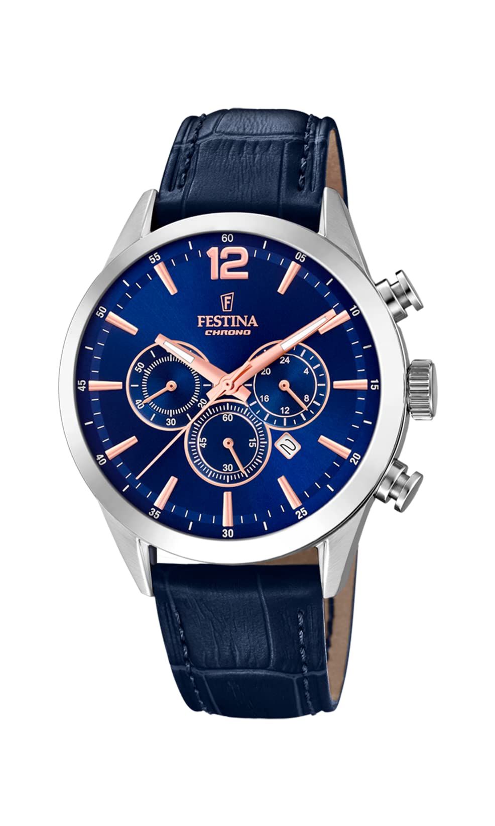 Festina Men's Watch Chronograph Date - Blue