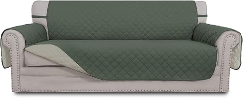 Easy-Going - Funda reversible para sofá de 3 cojines, funda protectora de muebles, para perros y gatos, resistente al agua, con varillas de espuma y