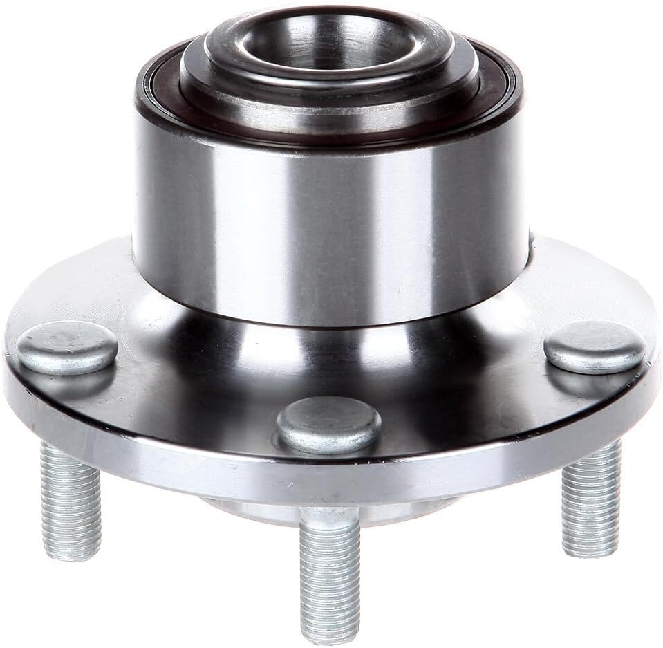ECCPP Wheel Hub and Bearing Assembly Front 513255 fit for Volvo C30 2007-2013, for Volvo C70 2006-2013, for Volvo S40 2004-2 5 Lugs Wheel Bearing Hubs with ABS 2pcs