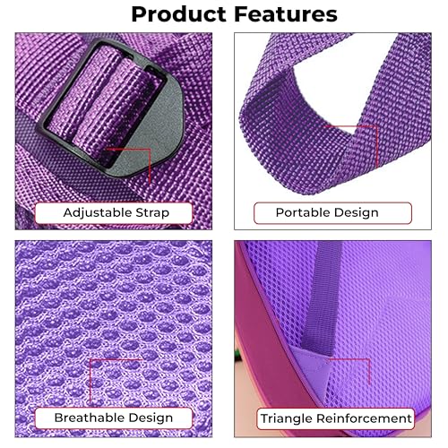 Image of Bembika School Bag The Perfect Children Backpack and School Bags for Kids Compact Stylish Backpack Fo Kids Kindergarten Backpack and Travel Backpack- (Rabbit|Purple)
