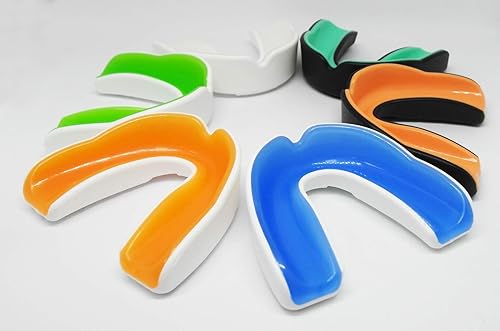 Miniatura 4 de COOLLO SPORTS Protector bucal para hervir y morder (jóvenes y adultos) DA Boquilla deportiva de ajuste personalizado para fútbol, hockey, rugby,