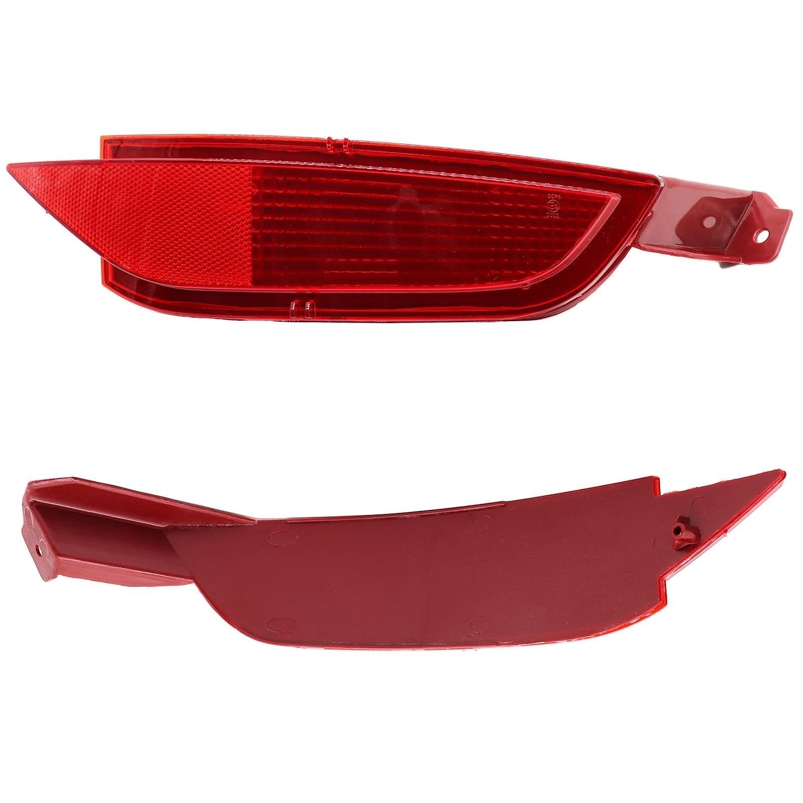 Genérico Luz trasera Lámpara trasera Reflector de parachoques trasero lámpara antiniebla luz trasera frenos derecha izquierda para Ford para Fiesta Mk7 2009-2014 C-MAX 2010-2015(Left)