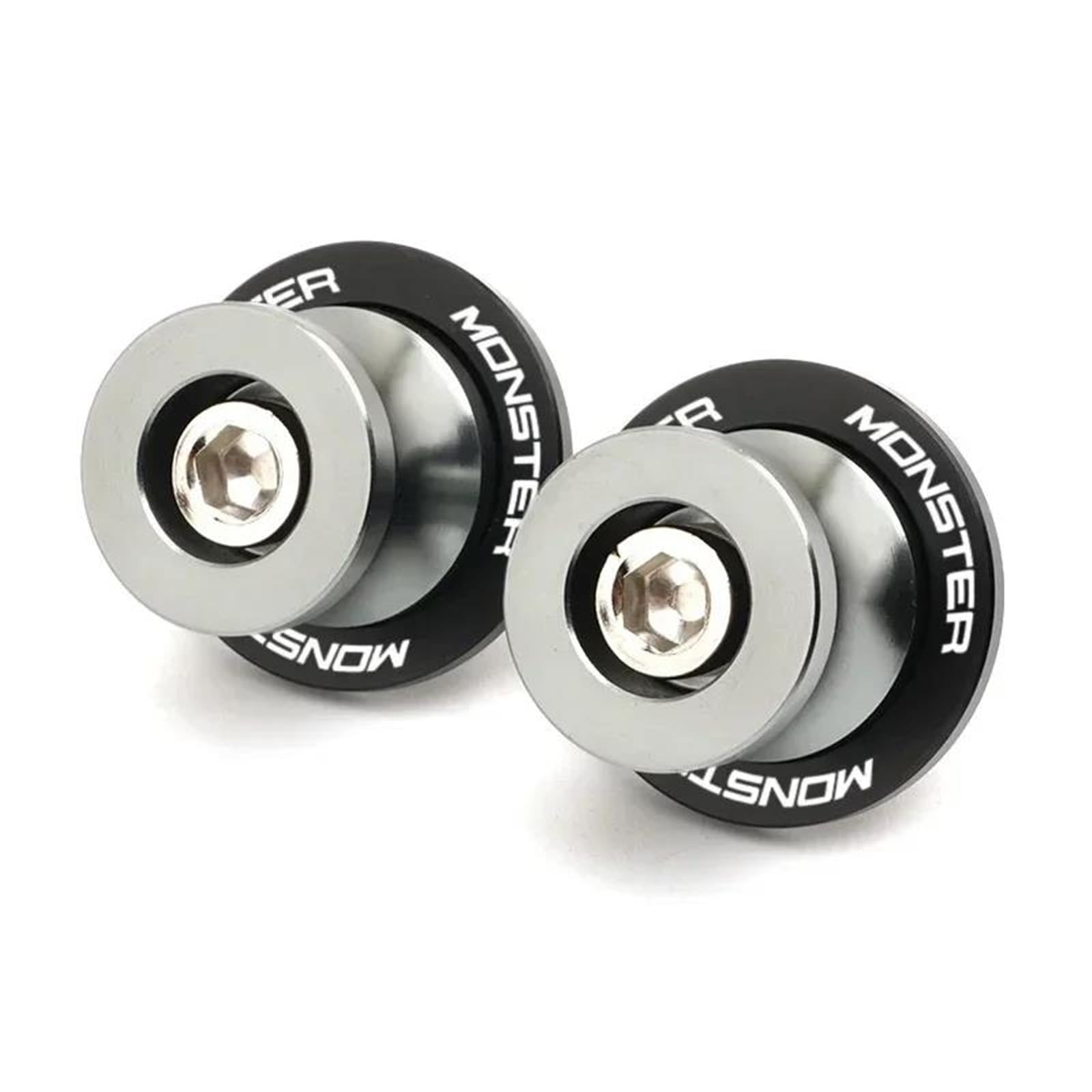 Vis support CNC M6 bobines de bras oscillant finition titanium pour Ducati