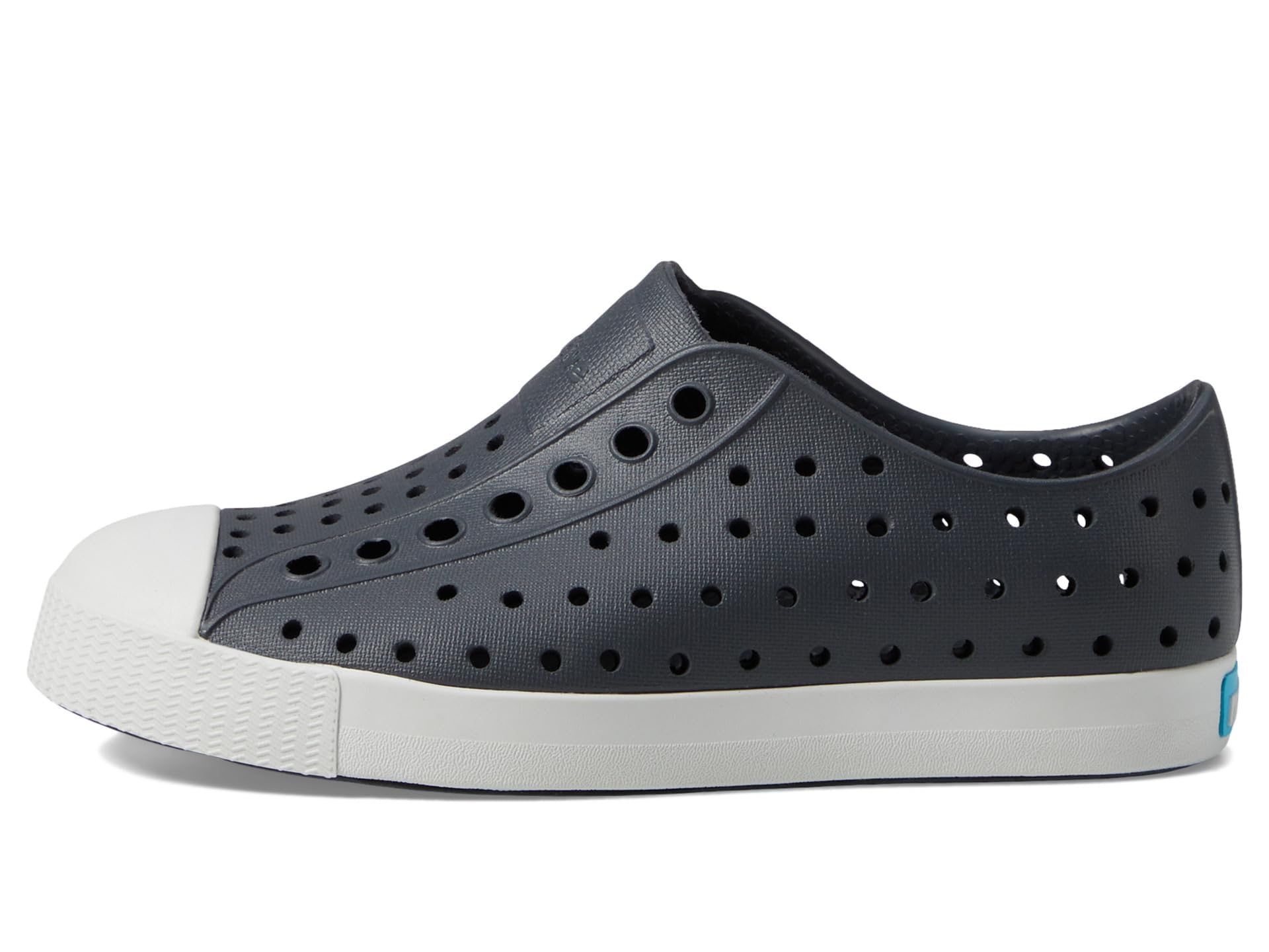 Native ShoesJefferson (Little Big Kid) Sneaker, Gravity Grey/Shell White, 2 US Unisex