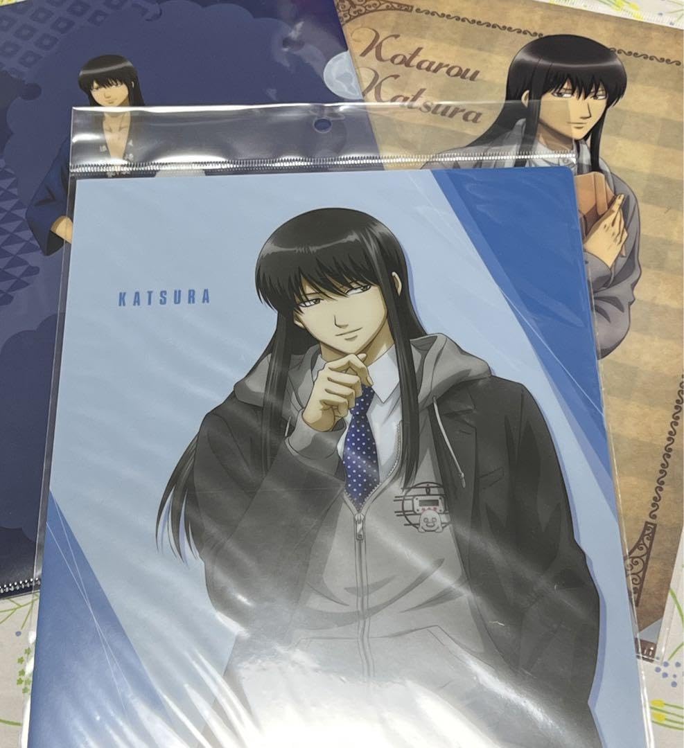 中古】クリアファイル 集合 A4クリアファイル3枚セット 「銀魂