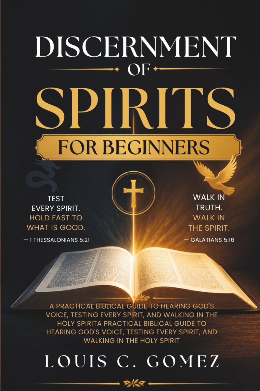 Discernment of Spirits for Beginners: A Practical Biblical Guide to Hearing God's Voice, Testing Every Spirit, and Walking in the Holy Spirit