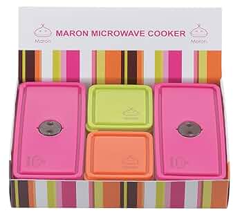 Amazon｜タマハシ Maron(マロン) マロン・電子レンジ容器セット