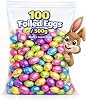 Solid Milk Chocolate Foil Easter Eggs x 500g Approx 100 Eggs, Easter Egg Hunts & Gifts