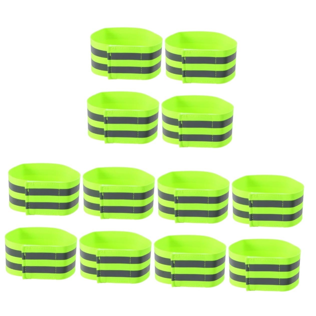 Yardwe 4 Tiras Reflectantes para Correr De Noche