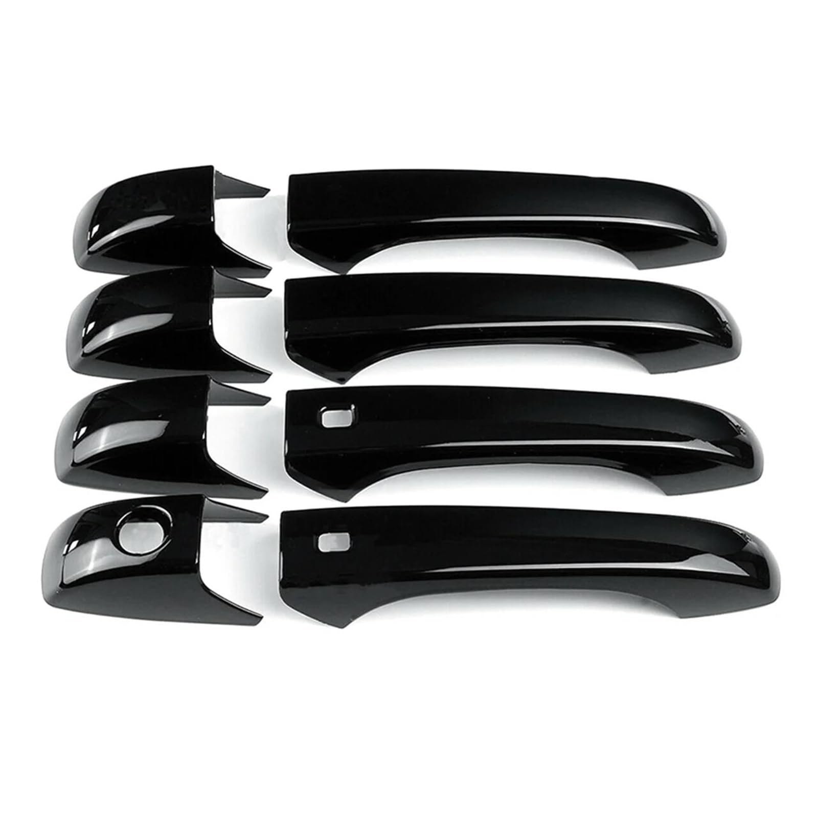 EVEKHAHHRB Exterior Door Handle 1PCS for Dodge for Caravan for Durango Durable Gloss Black Exterior Door Handles Outer Door Handle