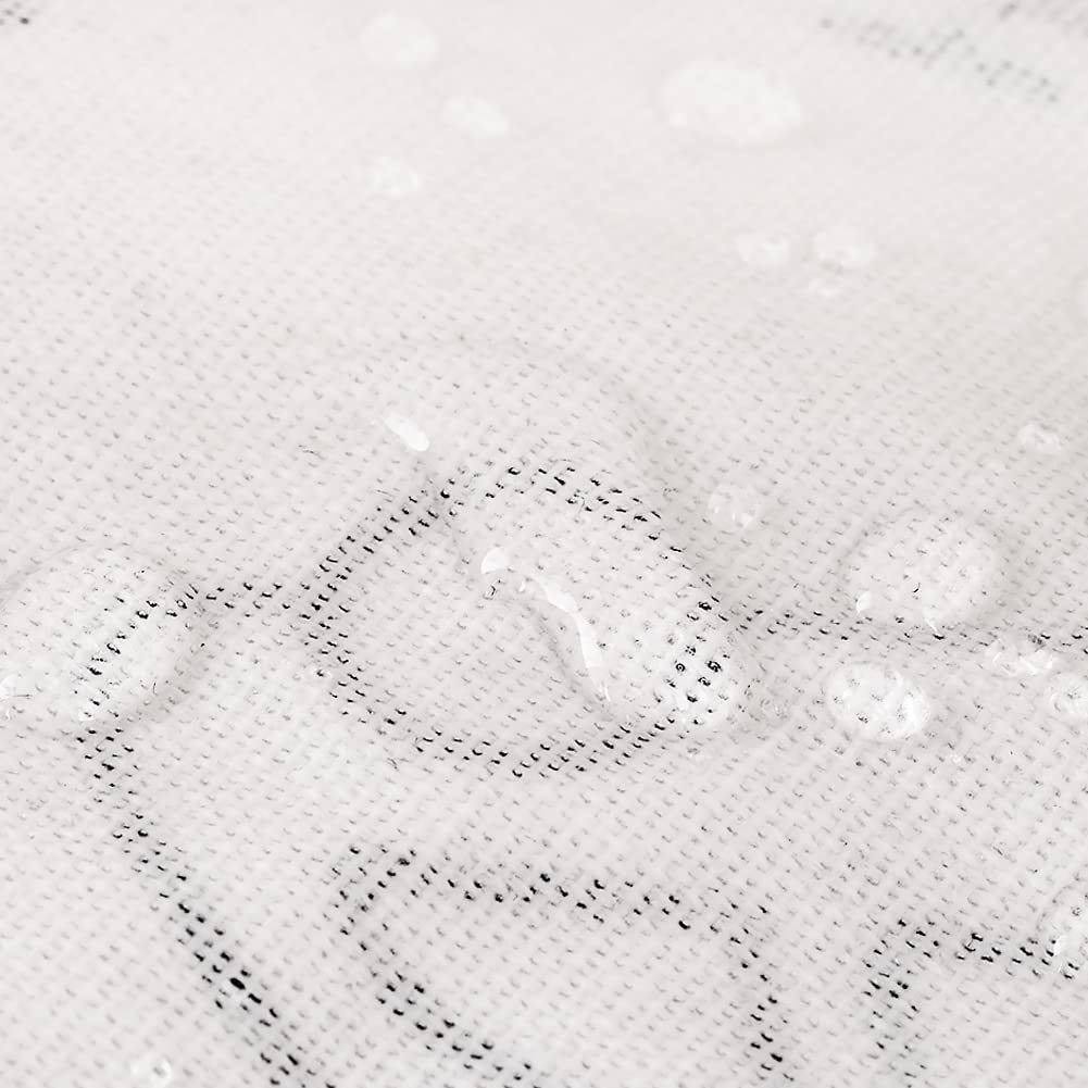 Laundry Basket, WasaFire 19.7 Inches Large Laundry Hamper Canvas Fabric