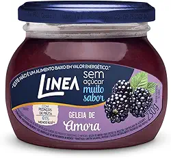 Geleia de Amora, Linea, 230 g, 12 Unidades