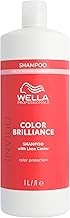 Wella Professionals Invigo Color Brilliance Shampoo Fine – Glanzshampoo für feines, gefärbtes Haar – milde Pflege mit Vitamin E & niedrigem pH-Wert – Farbschutz & strahlender Glanz