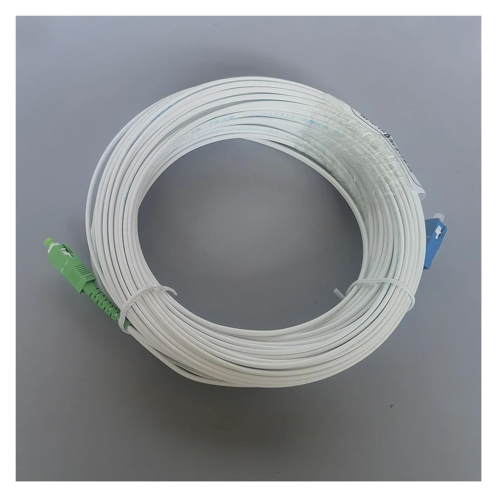 Câble d'extension de Fibre Optique SC/à SC/UPC-30-50 mètres, Cordon de raccordement intérieur monocœur monomode(50M)