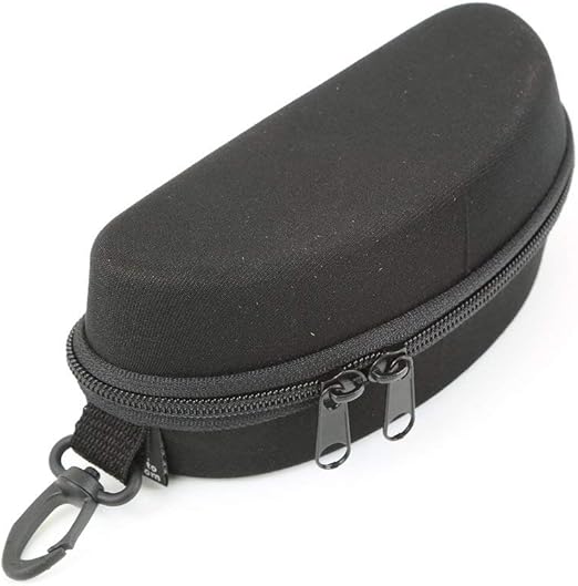 Double Eyeglass Case Molded Foam Sunglasses For large Sunglass Frames and Reading Glasses Case Fits XL Double Eyeglass Dual Reading Glasses Case Car Holder For Sunglasses Surf To Summit