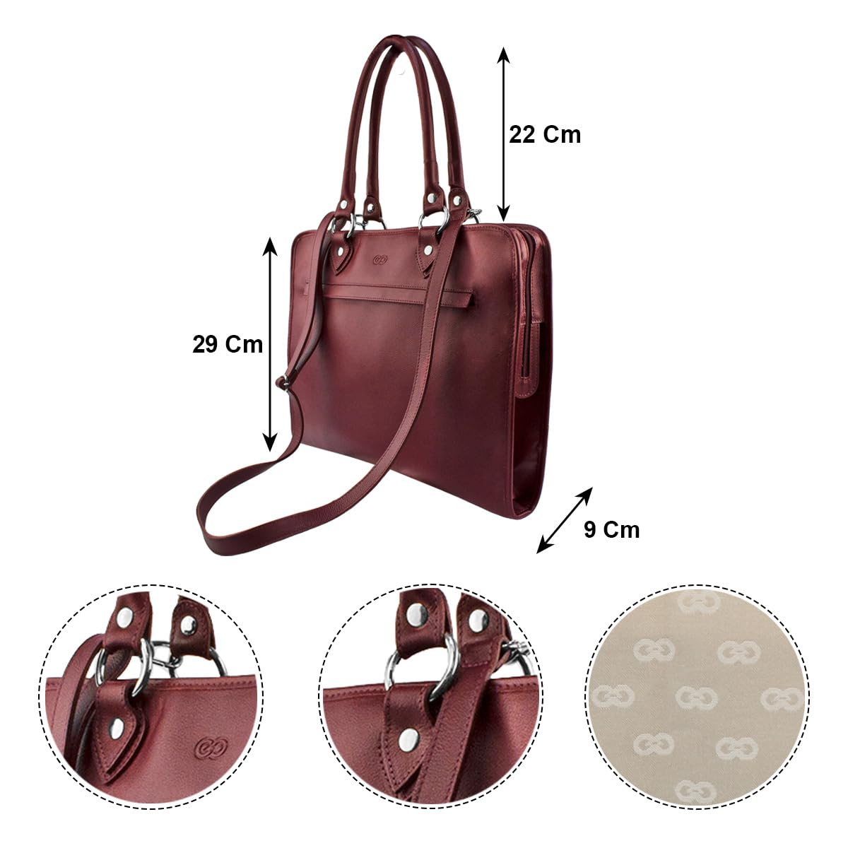 Bolsa Executiva CHARLOTE em Couro em promoção! Veja a oferta e mais achadinhos de Bolsas 5 Hoje é o melhor dia para comprar Bolsa Executiva CHARLOTE em Couro com aquele preço maroto! Promoção! Aproveite a oferta! 5