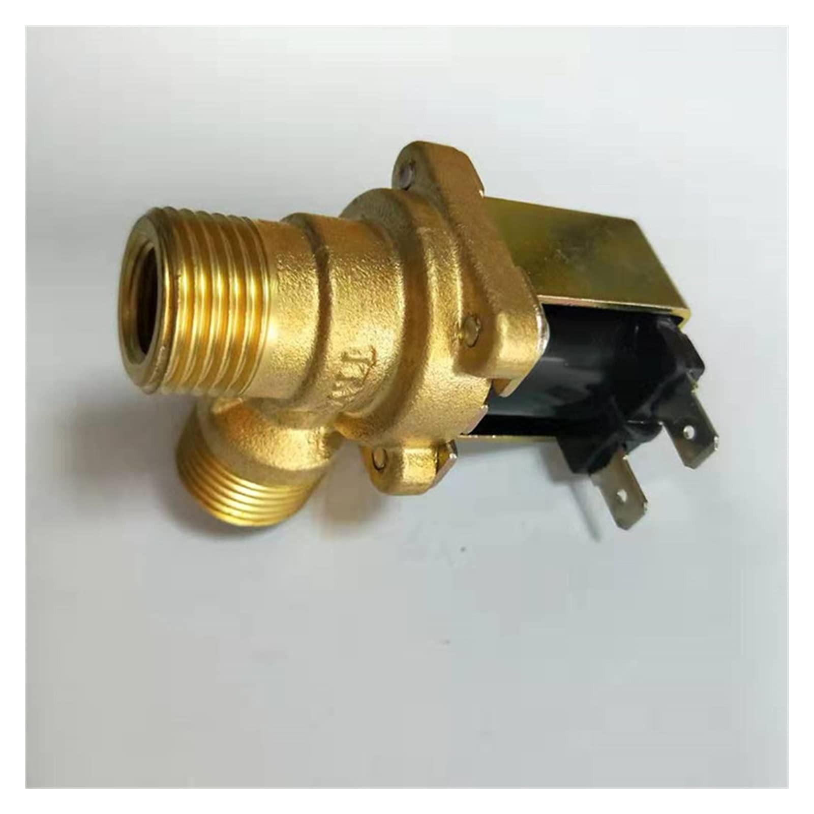 Électrovanne laiton 220V interrupteur entrée eau DN15 G1/2 normalement fermée