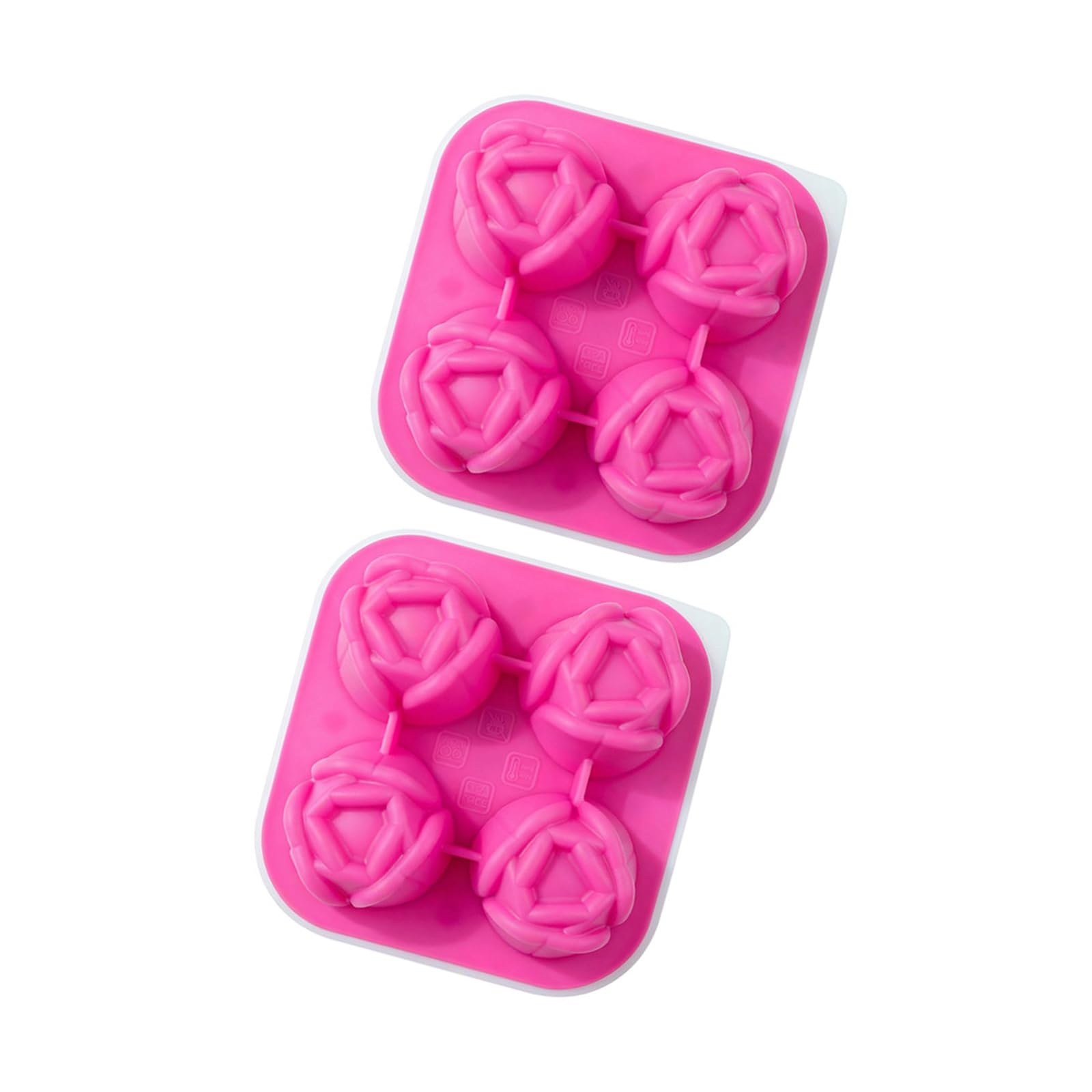 LUCKGONI Food Grade Silicones Tulips Features Unique Flower for Effortlessly Removal and Multipurpose Use in Kitchen